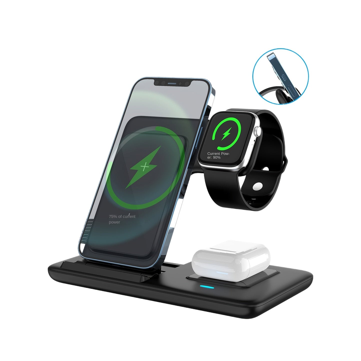 Portable Wireless 3-1 Charger